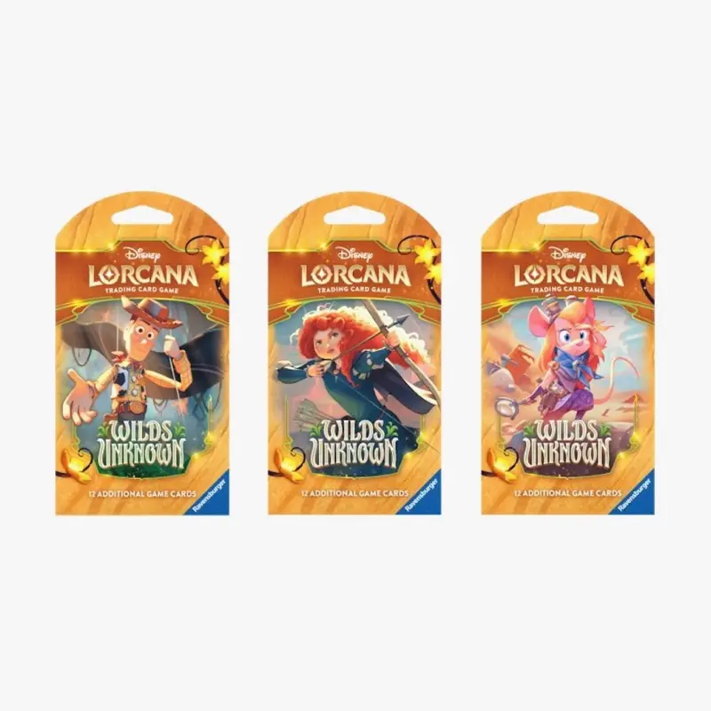 Disney Lorcana: Wilds Unknown Sleeved Booster Pack