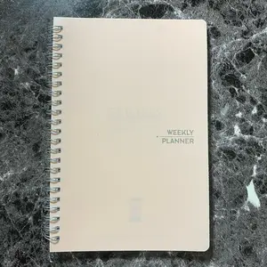 Undated 52 weeks Planner Spiral Notebook