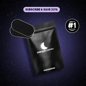 Mouth Tape (30 Pack) - Skin-Friendly, Hypoallergenic, Easy to Apply & Remove, Suitable for All Ages