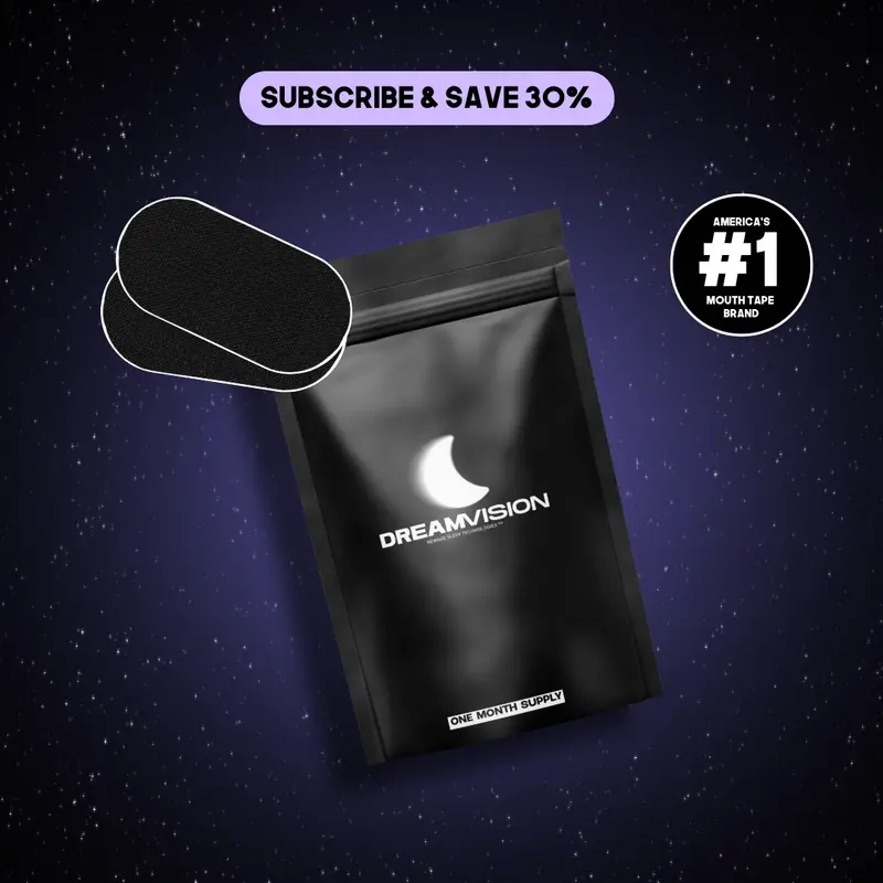 Mouth Tape (30 Pack) - Skin-Friendly, Hypoallergenic, Easy to Apply & Remove, Suitable for All Ages 0