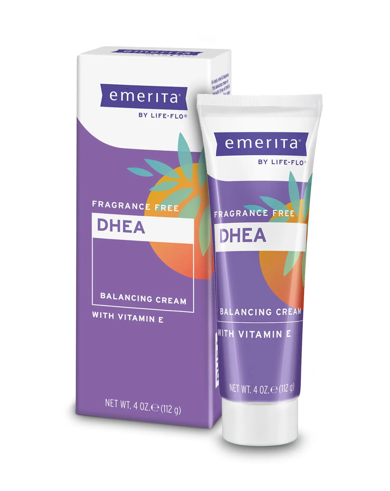 Life-flo DHEA Balancing Cream — Topical Cream for Daily Wellness — 4 fl oz Pump Bottle