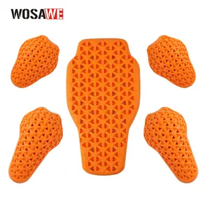 WOSAWE Motorcycle Protective Pads Sets CE Approved Motocross Jacket Insert Armor Equipment Replacement