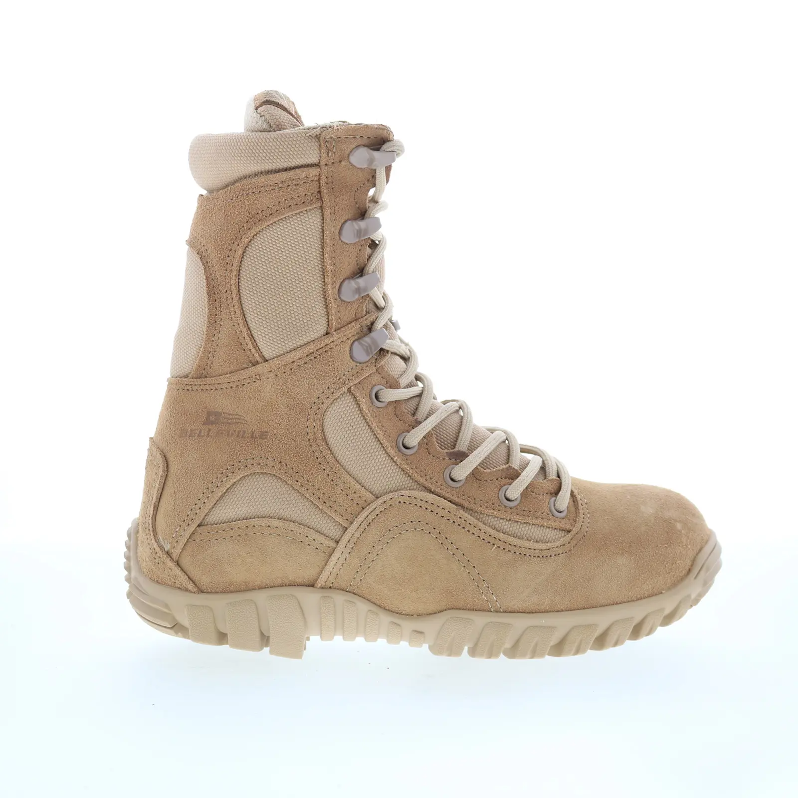 Belleville Waterproof Assault Flight Tan Made In USA Mens Brown Boots
