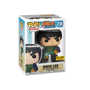 Funko Pop! Naruto: Shippuden - Rock Lee #739 Exclusive (Sticker may vary) Collectible Pop Vinyl Figure