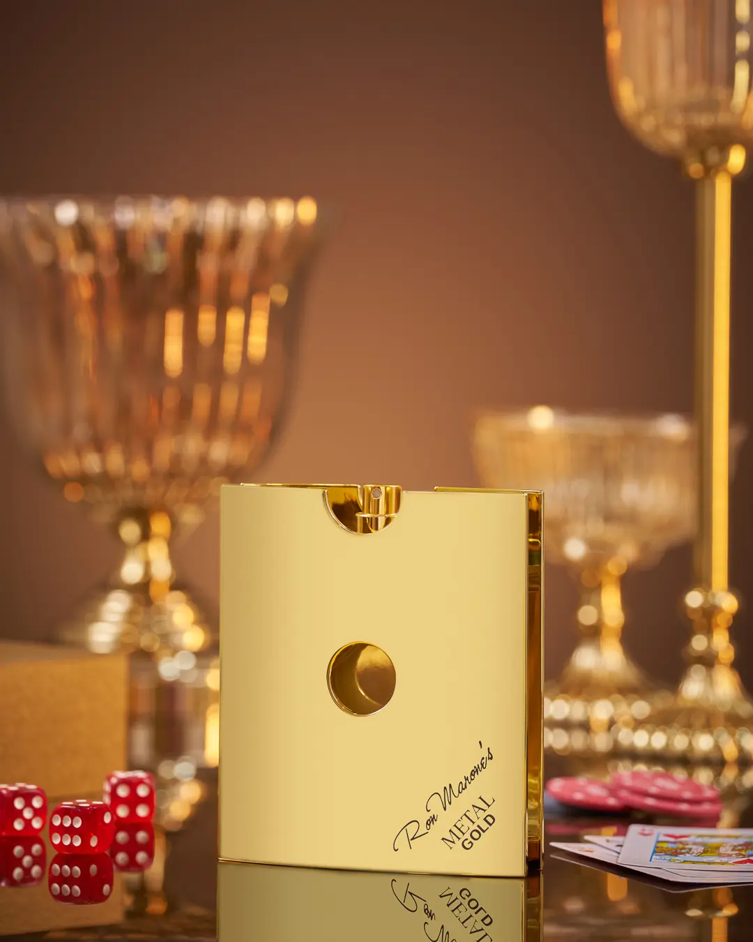 Metal Gold EAU DE TOILETTE 3.4 OZ MEN