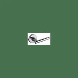 212 MAIN Pamex Lever with Round Rose Privacy Lockset, Grade 3, Bright Chrome Doorknob, Door Hardware, Door Security Lock