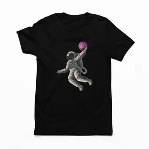 Astronaut Playing Basket Ball T-Shirt, Astronaut T-Shirt, Space T-Shirt