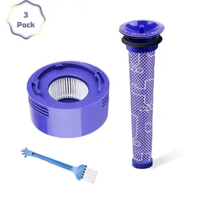 Dyson V7/v8 Vacuum Cleaner Replacement Parts Set, Hepa Filter & Pre/post Filters Compatible with Animal/absolute Models