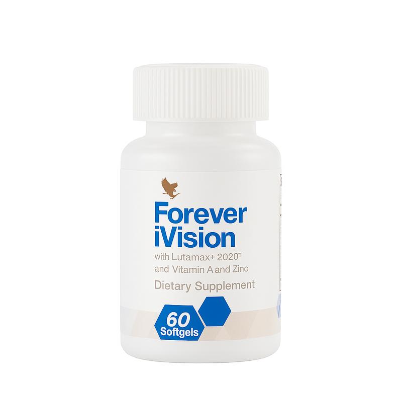 Forever iVision - Complete Eye Support Supplement with Lutemax 2020 & Carotenoids for Digital Age Vision Health - 60 Softgels Healthcare