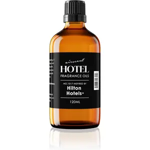 AirScent Hotel Diffuser Oil Inspired by The Hilton Signature Hotel Scent - Fragrance Oil No. 1017 for Ultrasonic and Waterless Diffusers and Crafting - 120 mL, 4 fl oz Glass Bottle with Dropper