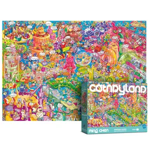 Antelope Puzzle Catndyland 1000 Piece Jigsaw Puzzle