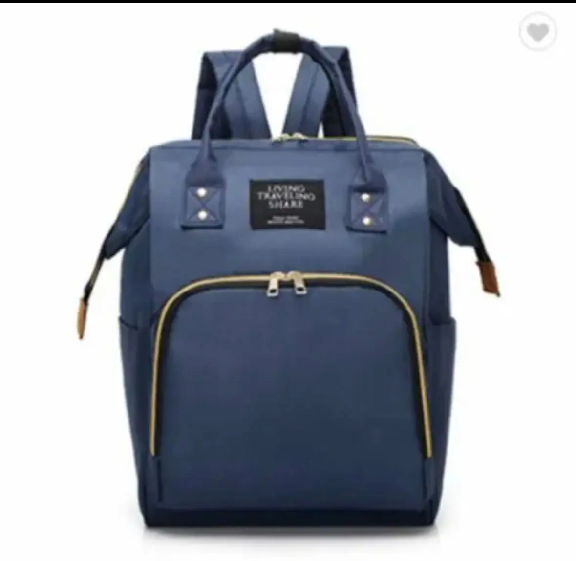 Diaper Bag Backpack for Women - Multifunction Travel Essentials Baby Diaper Bag with Changing Pad, Large Backpack Baby Girl Boy, Insulated Bottle Holders & Stroller Straps (Blue)