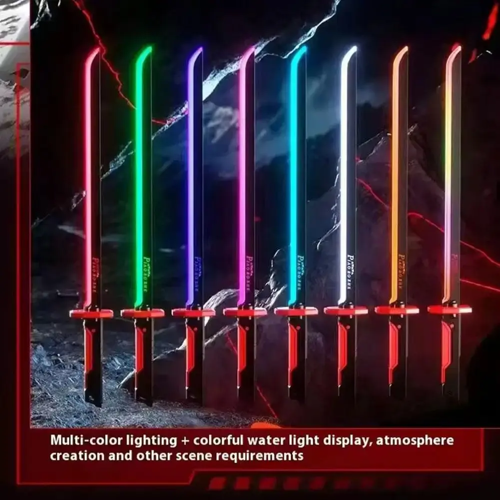 Premium Spark Effect Retractable Lightsaber, Multi RGB Color Changing Light Sword with Simulated Spark & Combat Sound, Rechargeable Glowing Toy, Perfect Holiday Birthday Cosplay Gift for Boys