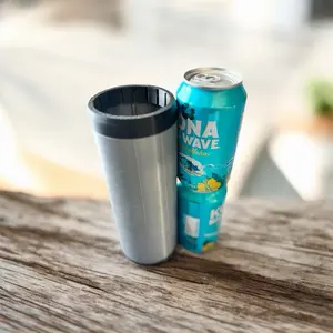 Double beer  Reloadable Can Koozie