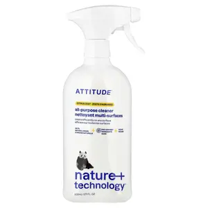 ATTITUDE All-Purpose Cleaner, Citrus Zest, 27.1 fl oz (800 ml)