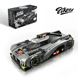 Eikee 1028+pcs YIQI Y26004 Racing Car Building Blocks Suitable for Adults 14+, -Scale 16-Wide Brick Model Construction Kit with Challenging Assembly, Realistic Vehicle Display Gift for Hobbyists & Collectors