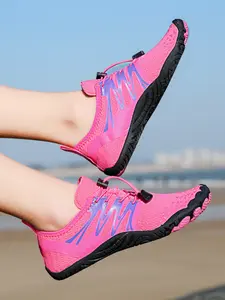 Unisex Colorblock Quick Drying Water Shoes, Lightweight Non-slip Water Shoes, Outdoor Sports Shoes for Hiking, Swimming, Water Aqua Shoes