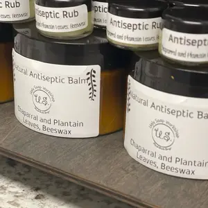 Natural Antiseptic Balm - For Bug Bites Stings and Cuts - Herbal Formula - US Made Oil
