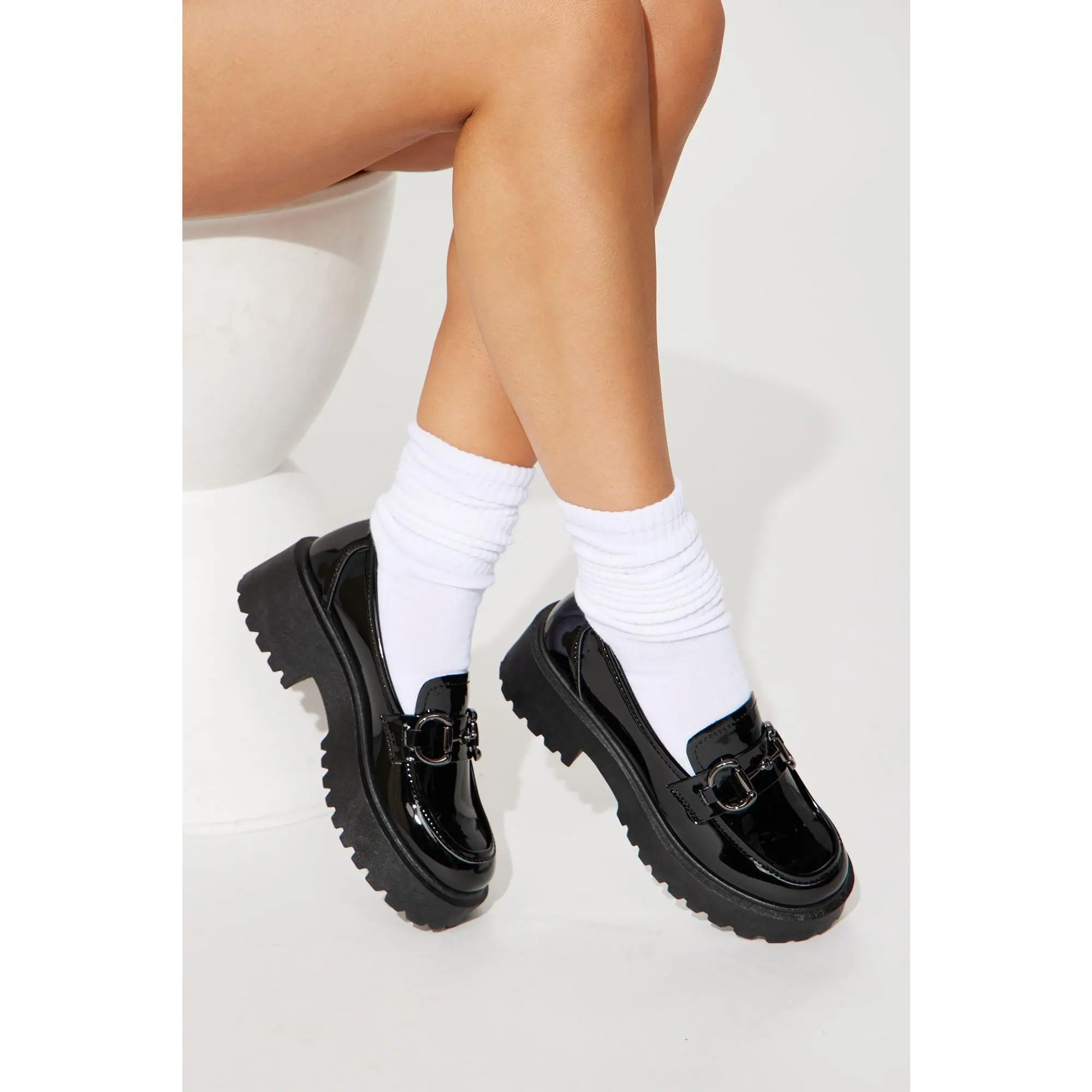 Treating You Right Loafers - Black Treating You Right Loafers - Black