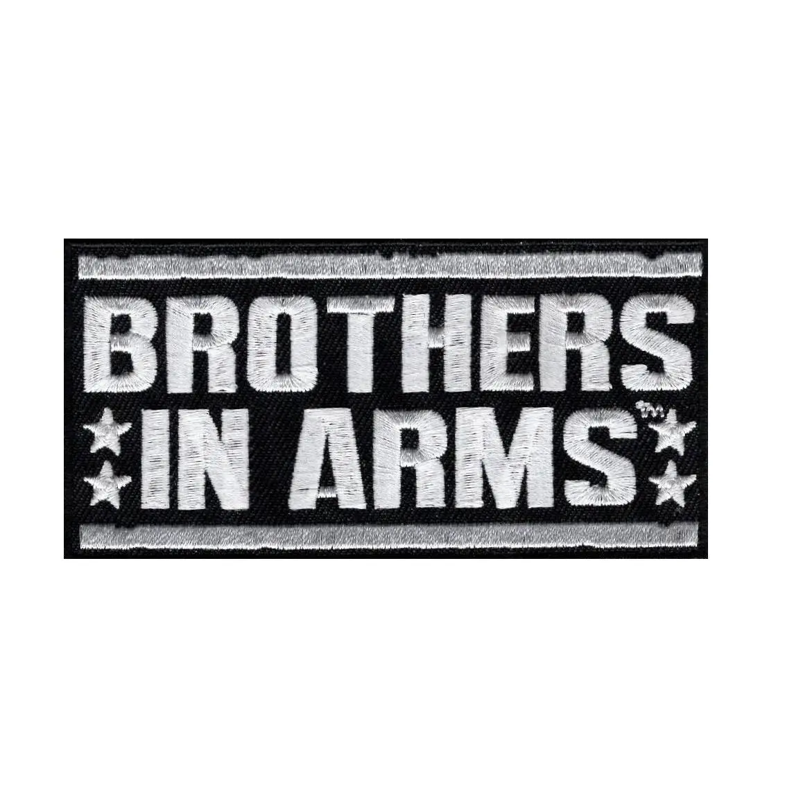 Brothers in Arms Embroidered Patch (Iron on Sew on)