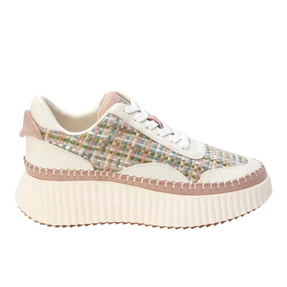 COCONUTS by Matisse Womens Go To Platform Lace Up Sneakers Shoes Casual - Beige, Off White