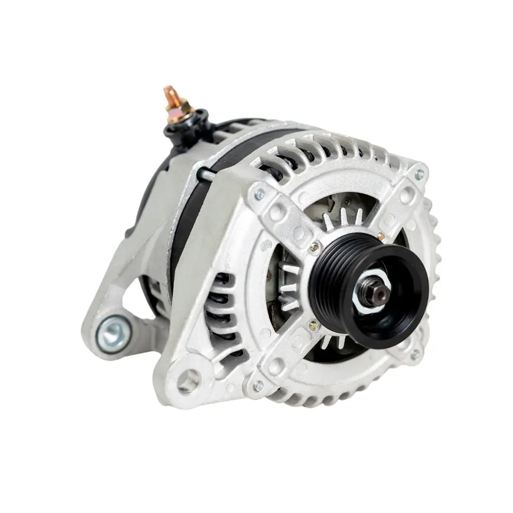High-Output Alternator for 2006 Jeep Commander V6 3.7L, Direct-Fit Engine Alternator with Smaller Pulley, Factory Voltage Set Point