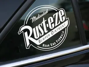 Rusteze Decal, Cars decals, Wall Decal, Laptop Decal, Vinyl Decals