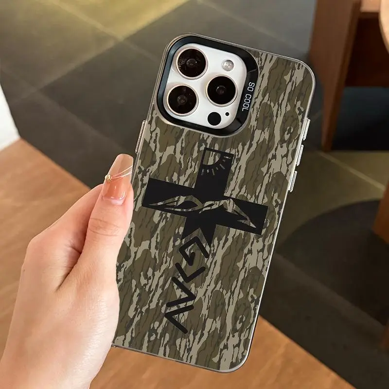 Camo Pattern Phone Case, Durable Phone Protective Cover, Phone Accessories Compatible with iPhone XR 11 12 13 14 15 Plus 16 Pro Max, Casing