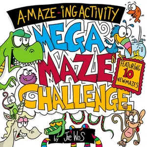 USED-A-Maze-Ing Activity: Mega Maze Challenge by Wos, Joe (Paperback)