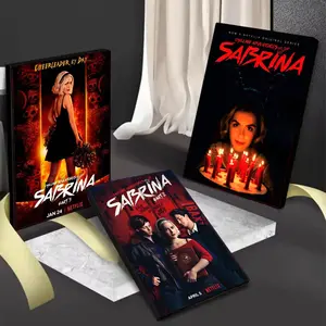 TV Chilling AdventuresS of Sabrina Painting Calligraphy Gift with prints Home bedroom living room decoration promotion and display suitable for bedroom bar parlor home decor gift fade-Resistant, Non-sticky, vibrant Wall print poster