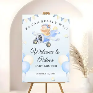 Welcome Poster, Baby Shower Welcome Sign