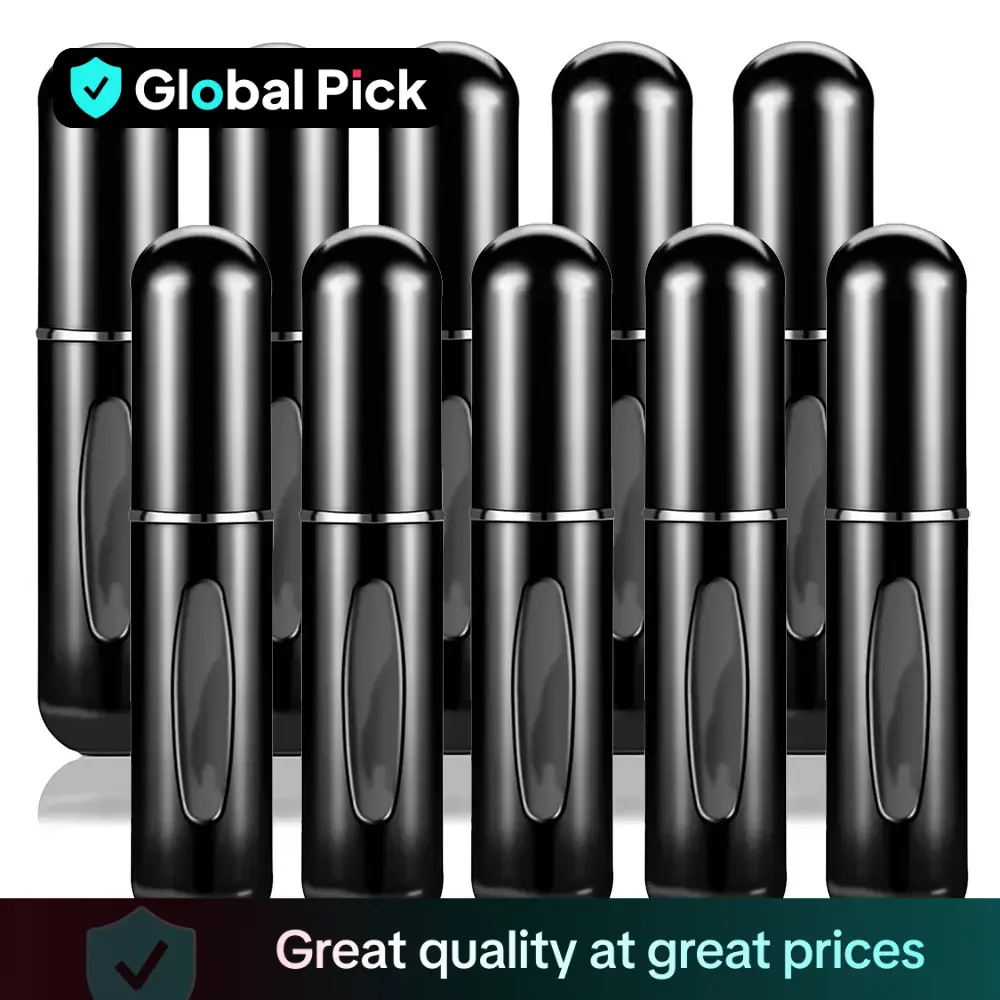 Mini Perfumes Spray Bottles, Trending Products, 10pcs Portable Travel Spray Bottles, Empty…