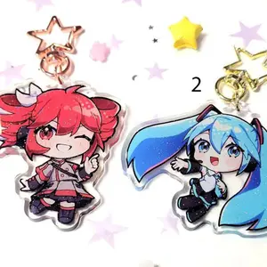 Teto and Miku Acrylic Keychains