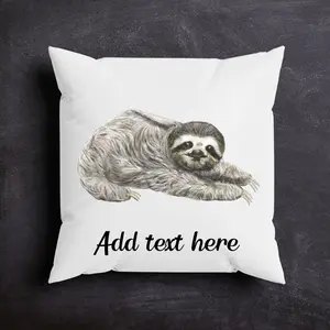 Cozy Sloth Pillow - Relaxing and Nature-Inspired Home Decor