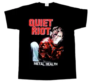 GILDAN PRINTED QUIET RIOT METAL HEALTH T-SHIRT SIZE S-3XL