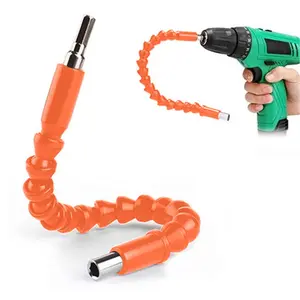 Flexible Drill Bit Extension, Flexible Extensions for Drills, Flexible Shaft Extension Bits, Magnetic Hex Soft Shaft Flexible Screwdriver Kit, Power Tool Accessories
