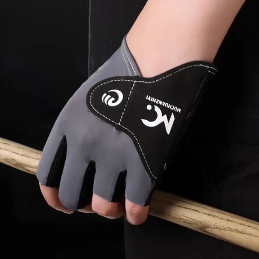 1Pc Billiards Glove Fingerless Left Hand Snooker 5-Fingers Glove Anti-slip Breathable Billiard Training Gloves For Men And Women