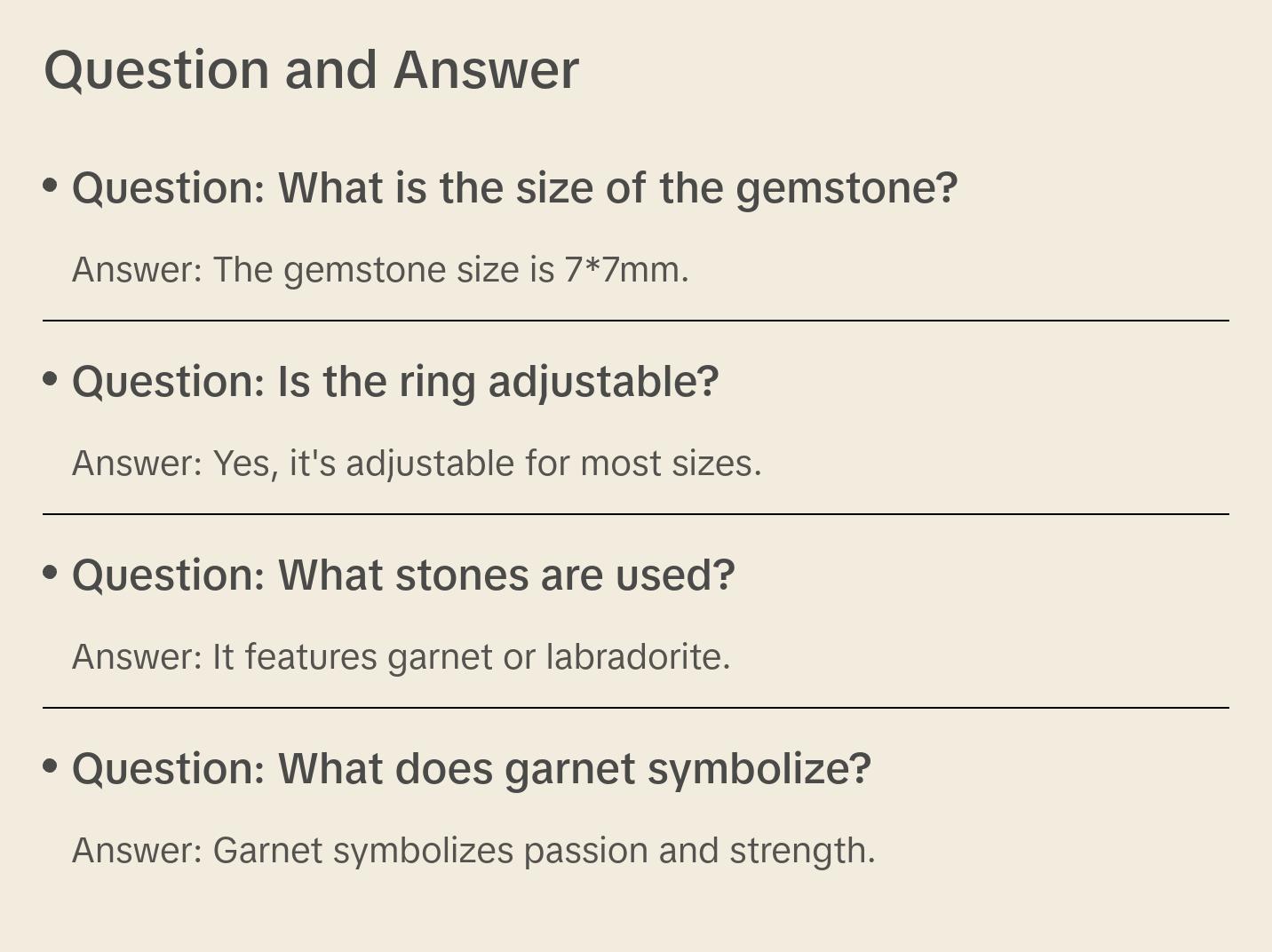 Crystal Round Cut Adjustable Ring