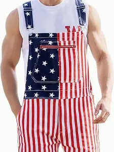 Memorial Day ready! These printed overalls are the ultimate unisex vibe for the sun. Comfortable, pockets for everything, and 10/10 style. - Large - Best dress