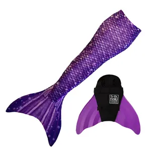 Paradise Purple Mermaid Tail + Monofin Set