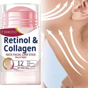 Retinol and Collagen Neck Facial Stick- Alcohol free, suitable for all skin types - Lifts and tightens, moisturizes and leaves skin looking smooth and hydrated.1.4oz