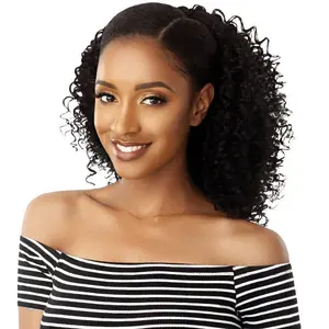 Outre Big Beautiful Hair Drawstring Ponytail 3B BOUNCY CURLS 18"