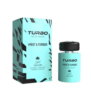 Turbo Fast & Furious By Zakat  Eau de Parfum 100ML 3.4 FL OZ  For Men
