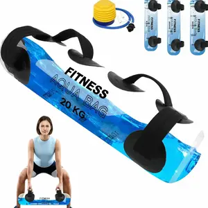 Fitness Aqua Bag with Pump - Durable Adjustable Water Weight Sandbag Alternative for Home Gym, Outdoor Training, Strength & Stability Exercises