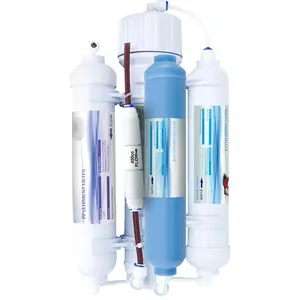 4 Stage Portable Aquarium Reverse Osmosis RO Drinking  System 100 GPD - with DI Filter TDS Close to 0 ppm