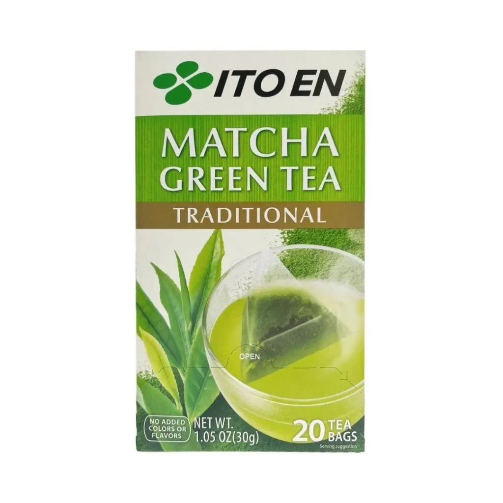 ITO EN Matcha Green Tea Traditional Tea Bags - 2g × 20 Pack