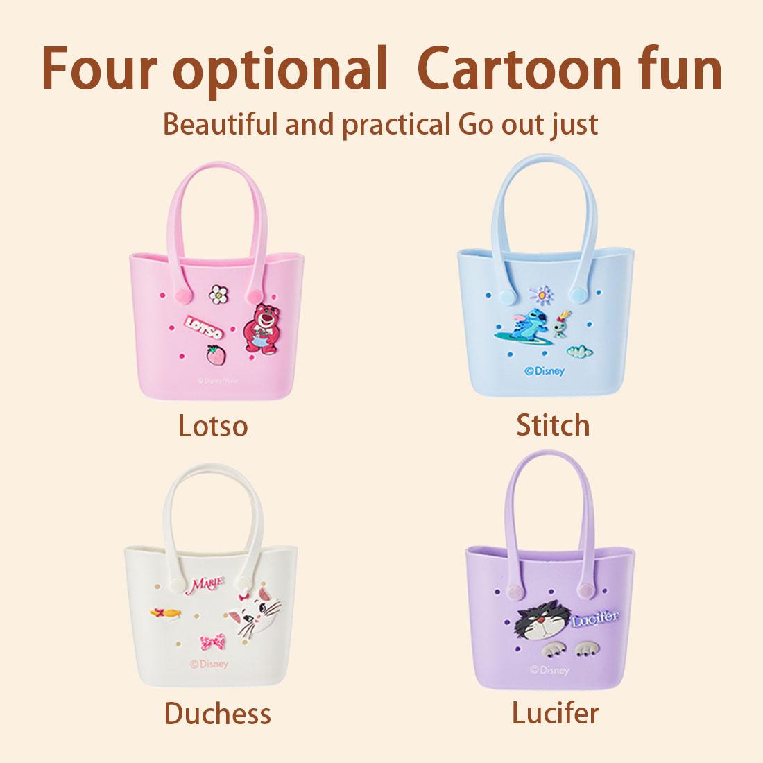 Disney Series Mini Hole-Style Bento Bag – Cute, Compact, and Practical Lunch Bag for Kids, Perfect for School, Picnic, or Everyday Use