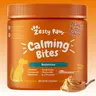 Zesty Paws Calming Bites for Dogs - Soft Chews with Suntheanine & Ashwagandha for Stress Relief & Calm Composure - Ideal for Training, 90 ct Supplements