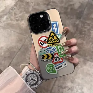 Casing Various road signs for Galaxy iPhone 11 12 13 14 15 16 PRO MAX 14 15 16 PLUS X XR XS MAX Galaxy A71 A55 A54 A53 A51 A35 A32 A25 A23 A15 A14 A13 4G A12 A03S A03 S24 PLUS S23 S24 S25 Galaxy S22 S23 S24 S25 ULTRA S20 S21 S23 FE Premium