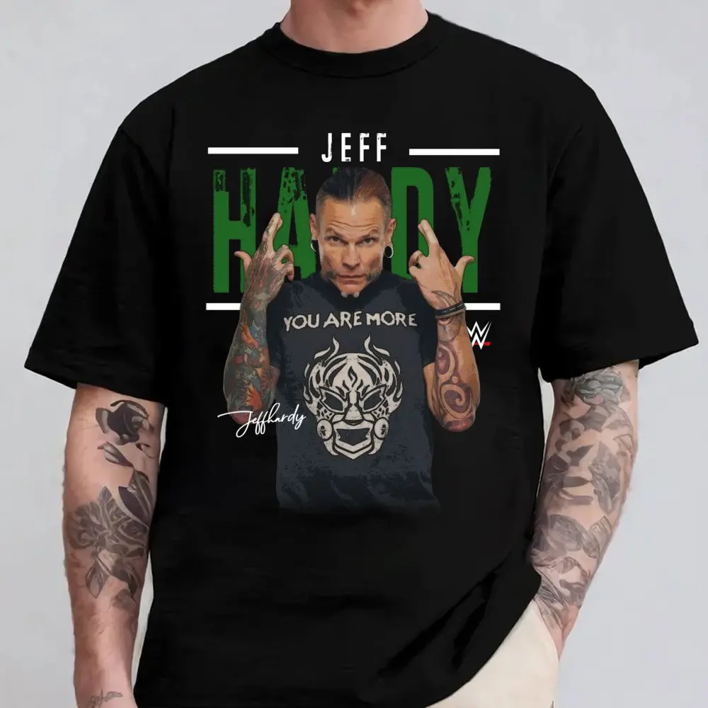 Jeff Hardy Fan Tee, Extreme Wrestling Graphic Shirt, Unisex Streetwear